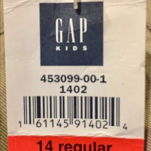 Gap Khaki shorts 14 regular new w/ tags